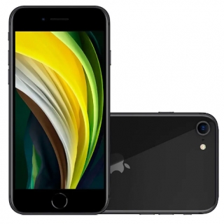 Apple iPhone SE (2a geração) 64 GB - Preto Celular Iphone Barato Preço de Celular Barato Iphone Usado